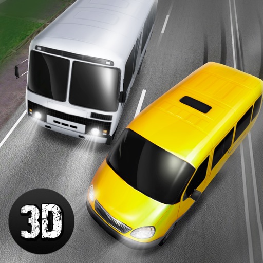 Russian Minibus Traffic Racer 3D Full