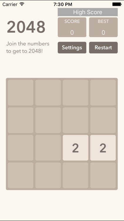 2048 - Full option - 2,3,fibonacci - Full map 4x4 5x5 and ultilities