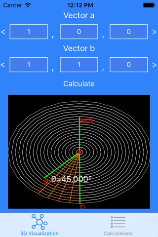 3D Vector Visualizer screenshot 2