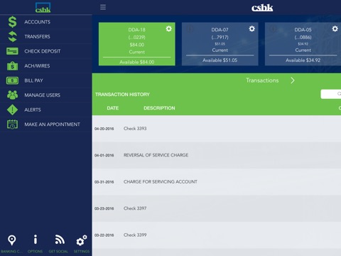 CSBK for Biz iPad Version screenshot 2