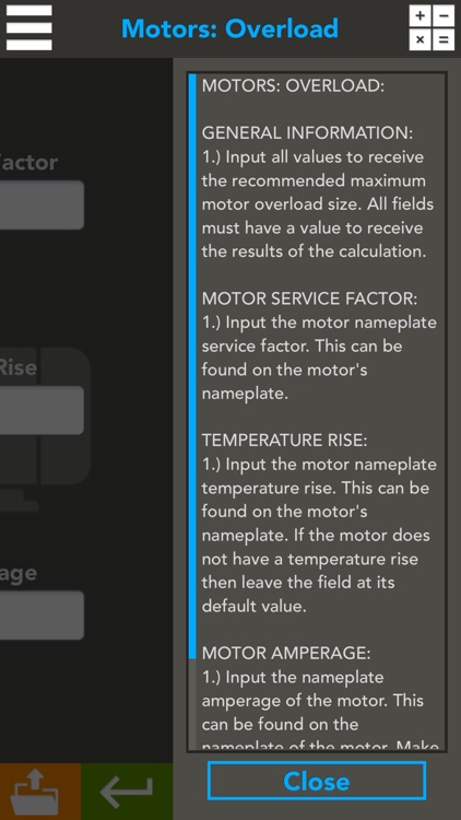 Electrical Motor Helper screenshot-3