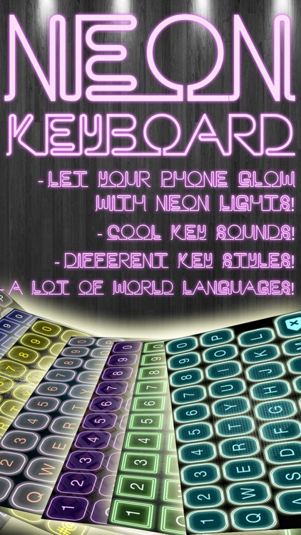 Neon Led Keyboard Designs – Custom Keyboards with Fancy Color Backgrounds, New Emoji.s and Fonts