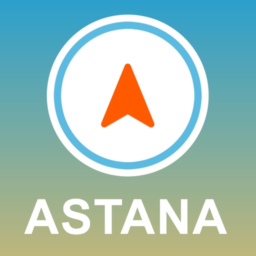 Astana, Kazakhstan GPS - Offline Car Navigation icon