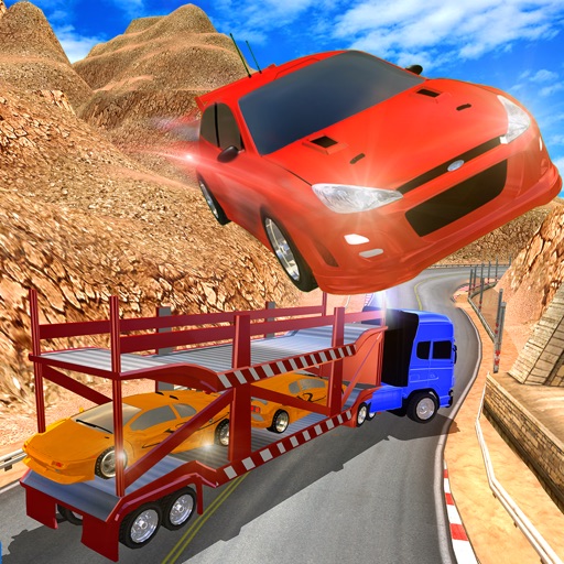 Racing Cars Trailer Truck 3D - Extreme Parking & Driving Test Sim Game 2016 Icon