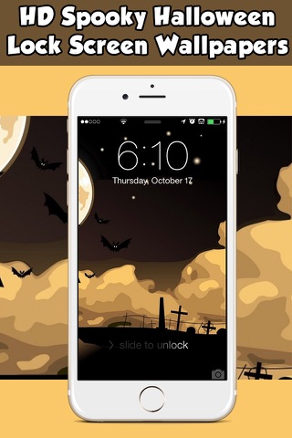 HD Halloween Lock Screens & Wallpapers screenshot 2