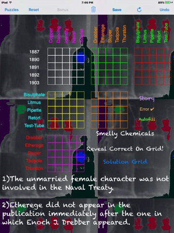 Sherlocks Logic Puzzles screenshot 3