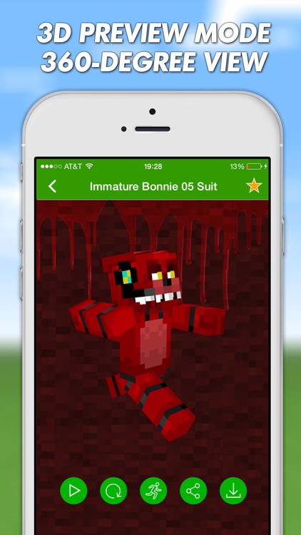 FNAF Skins For Minecraft PE (Pocket Edition) Pro