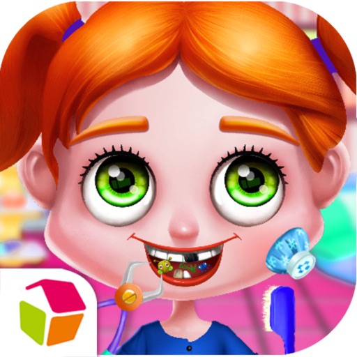 Cute Girl's Fashion Dentist - Beauty Surgeon Salon/Celebrity Teeth Operation Online Games Icon