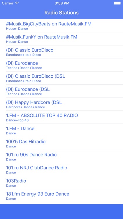 Dance Radio FM - Streaming and listen live to online club and elctronic  beat music from radio station all over the world with the best audio player  by Kai Hoeher