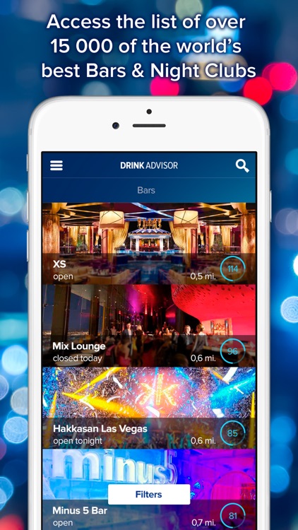 DrinkAdvisor - World's Best Bars, Night Clubs & Restaurants Guide screenshot-0