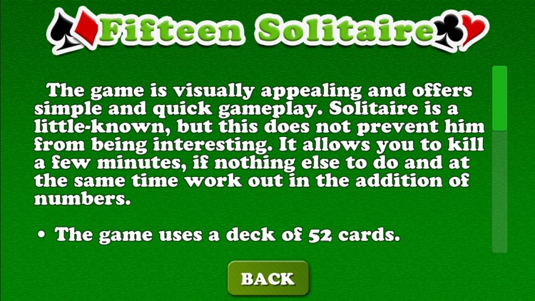 Solitaire Fifteen