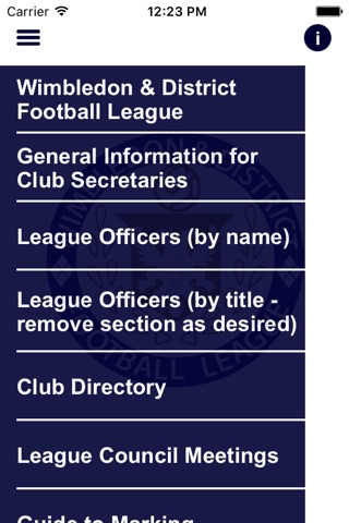 Wimbledon & District Football League screenshot 2