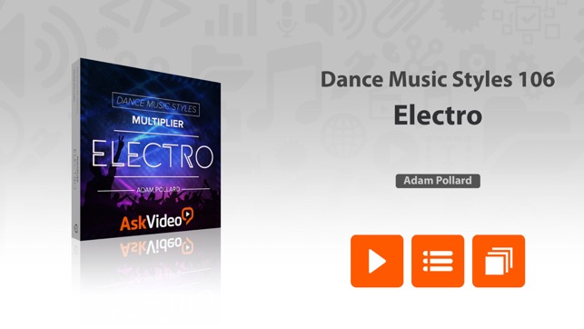 Electro Dance Music Course