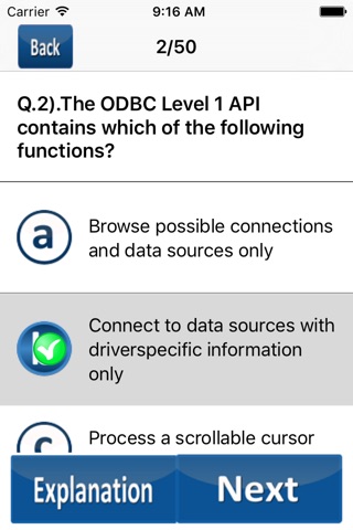 Database Questions screenshot 3