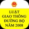 Ứng dụng là cẩm nang về LUẬT GIAO THÔNG ĐƯỜNG BỘ NĂM 2008 và các văn bản hướng dẫn thi hành bộ luật này