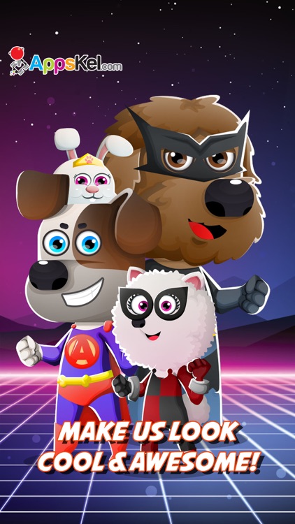 Pete's Super Hero Pets Dress Up – Steel Superhero Maker Games for Free screenshot-3