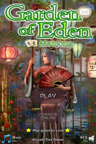 Hidden Mahjong: Garden of Eden screenshot 3