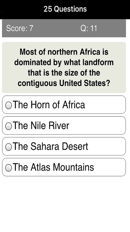 African Geography & Facts Quiz