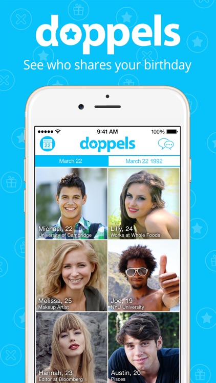 Doppels - Find Your Birthday Twin screenshot-0