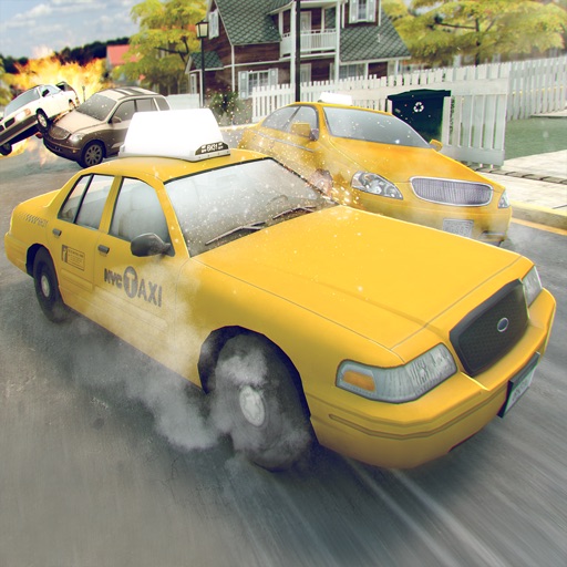 Taxi Driver Racing Game 3D icon