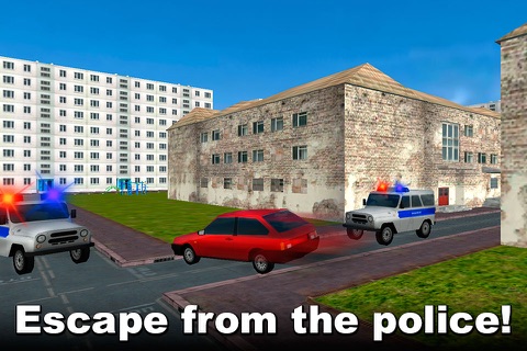 Russian Police Chase 3D screenshot 2