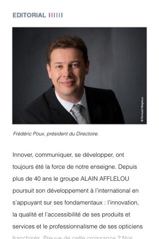 Afflelou – Paris Corporate FR screenshot 2