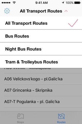 BOOSIK - Транспорт Львова з GPS - Зупинки Маршрути Онлайн screenshot 4