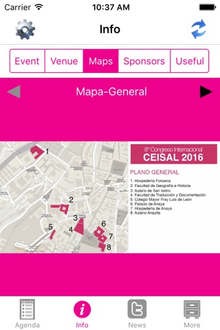 8º Congreso CEISAL 2016 screenshot 3