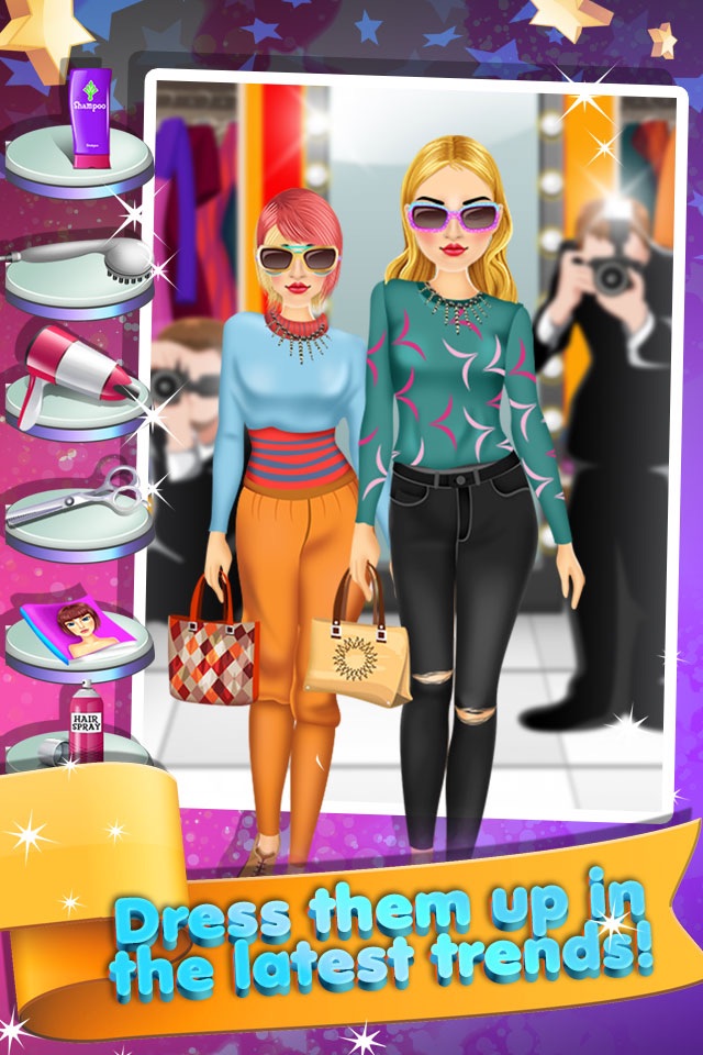 Top Model Fashion Salon Story - Fun Hair Spa & Makeup Makeover Games for Kids 2! screenshot 2