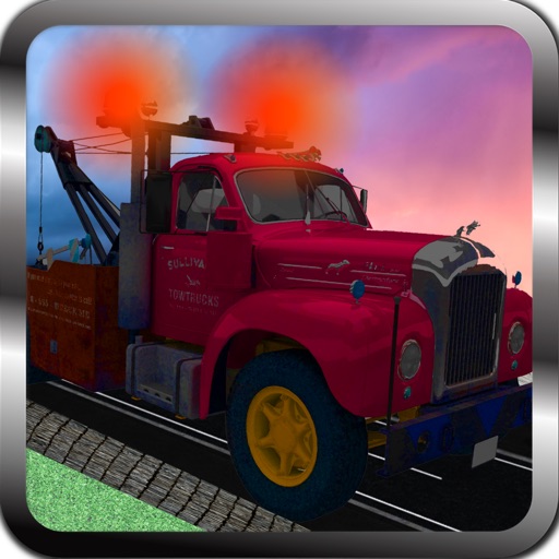 City Police Tow Truck 3D icon