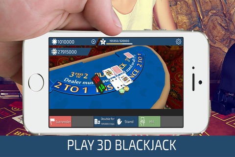 Animated Blackjack 3D screenshot 2