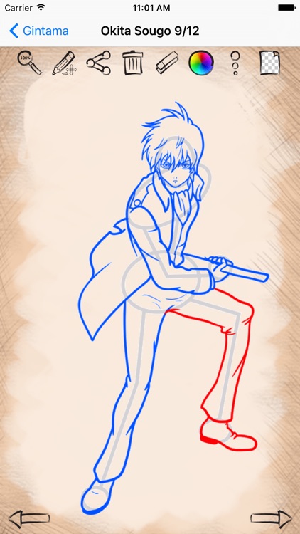 Easy Draw Anime Gintama Edition