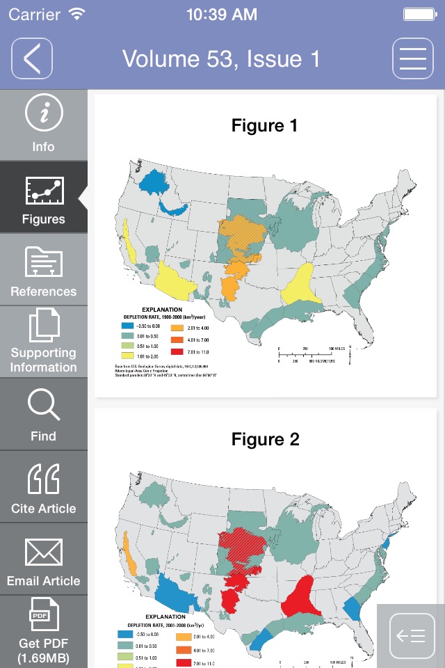 Groundwater app screenshot 2