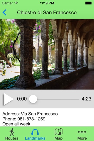 Sorrento Audio Guide screenshot 4