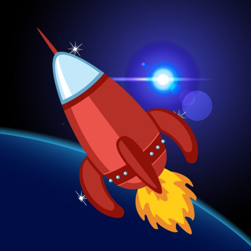 Spaceship Touch the Alien Game for Kids icon