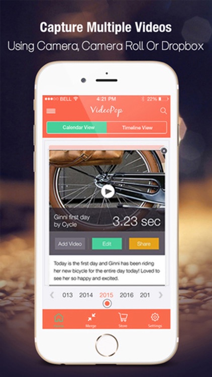 VideoPop - Video Diary Log & Movie Maker