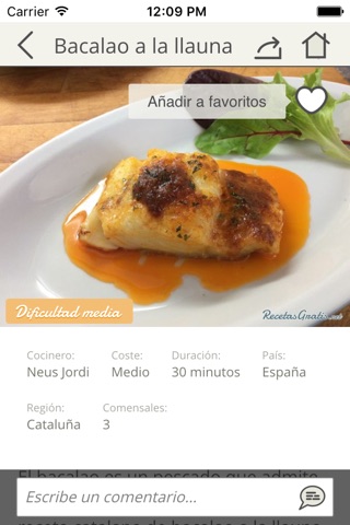 Recetas rápidas screenshot 3