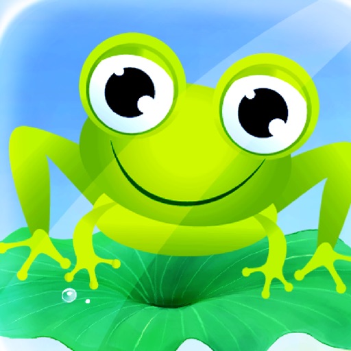 Frog Leaping Icon