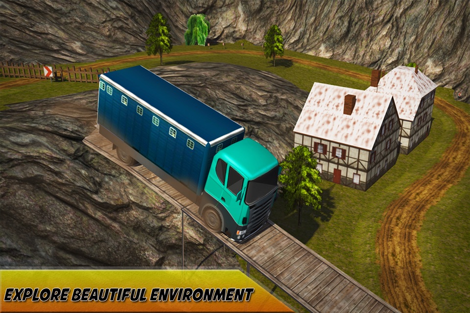 Extreme Cargo Transport Truck Driver & Forklift Crane Operator Game screenshot 4