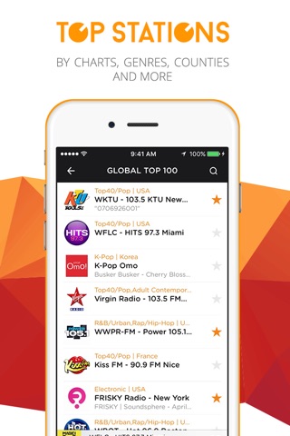 RadiON - Stream Live Music, Sports, News & Talk Radio Stations! screenshot 2