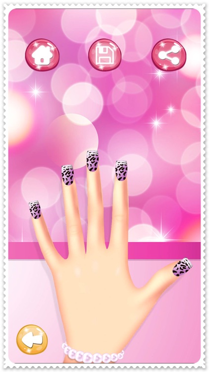 Nail Salon Beautiful - girls makeup makeover and games dressup nails art & nail polish screenshot-4