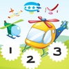 123 Kids Game: Helicopter Count-ing School