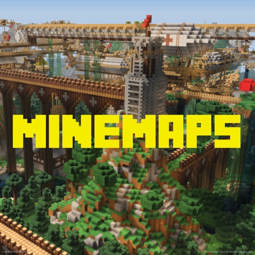 Minemaps for MCPE - Best Collection Maps & Download Maps for Minecraft PE iOS App