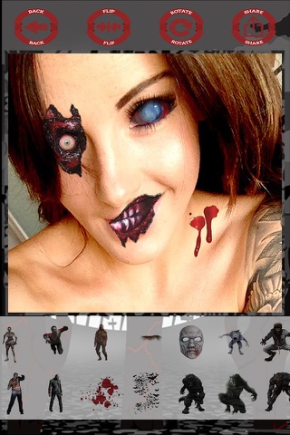 Zombies - photo stickers screenshot 2