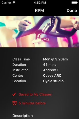 YMCA Classes screenshot 3