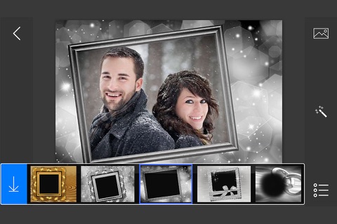 Gold & Silver Photo Frames - make eligant and awesome photo using new photo frames screenshot 2