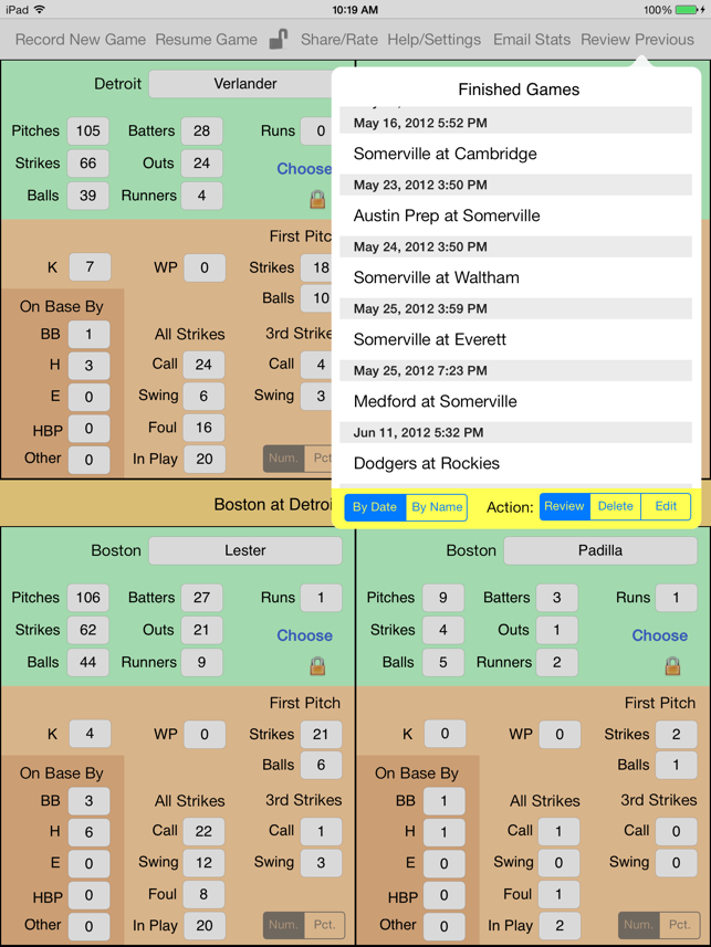 OnScreen Baseball & Softball Pitch Counter for iPad(圖4)-速報App