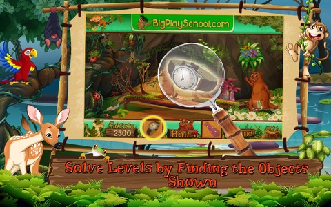 The Jungle Hidden Objects Game screenshot 2