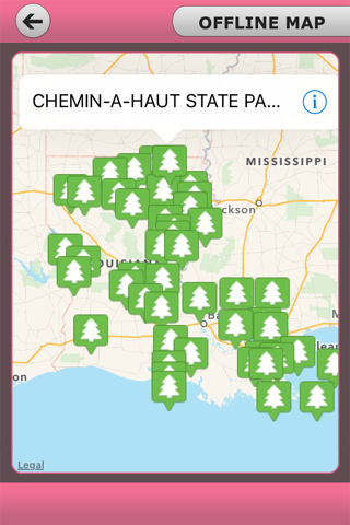 Louisiana - State Parks & National Parks screenshot 3