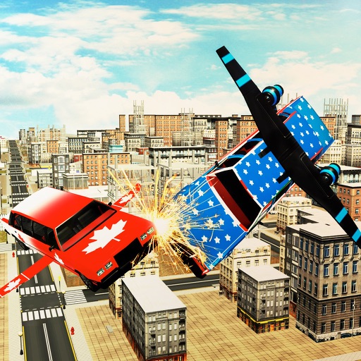 Futuristic Flying Country Car iOS App